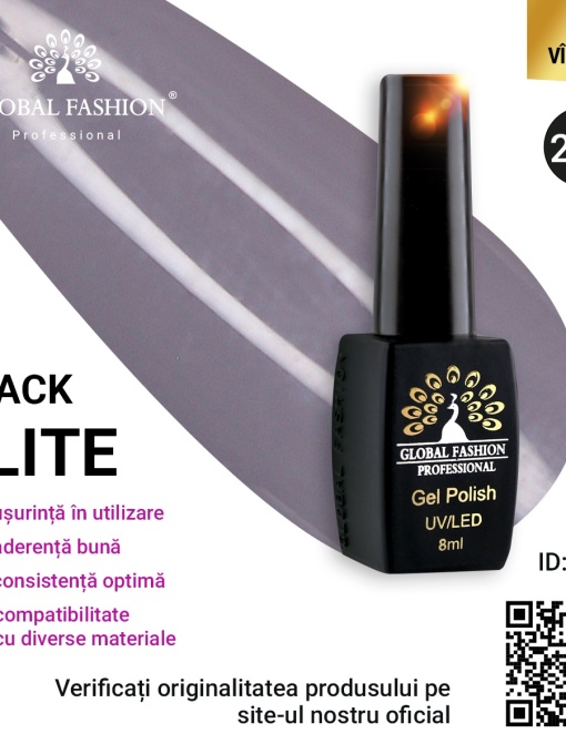 Oja semipermanenta BLACK ELITE, Global Fashion 8 ml, 229