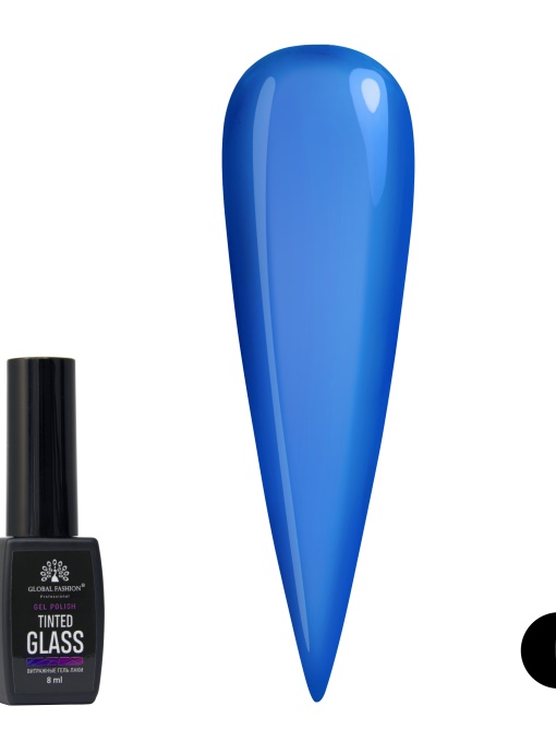 Ojă semipermanentă cu efect de vitraliu Global Fashion 8ml, Tinted Glass 07