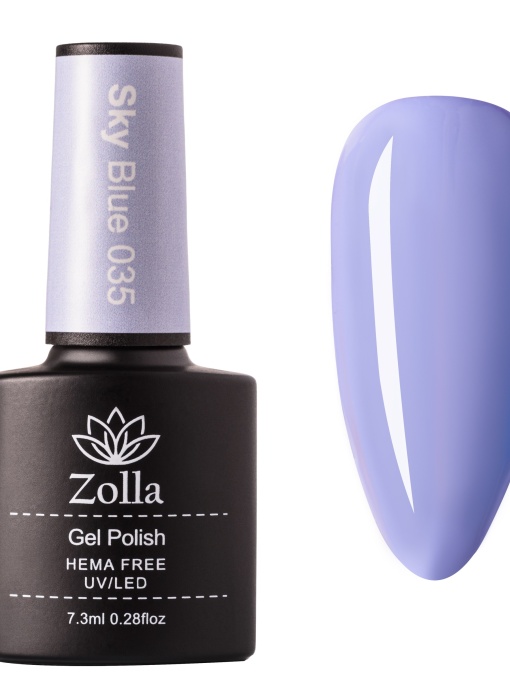 Oja Semipermanenta Zolla Hema Free Sky Blue 035 - 7.3ml