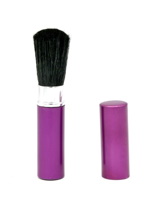 Pensula retractabila pentru pudra, violeta
