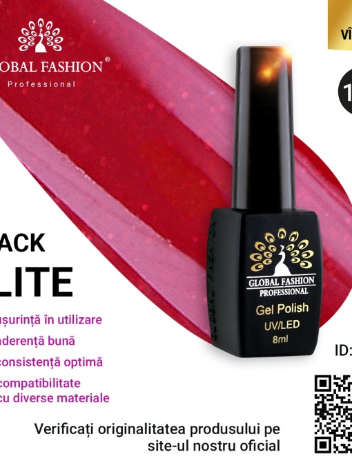 Oja semipermanenta BLACK ELITE, Global Fashion 8 ml, 189