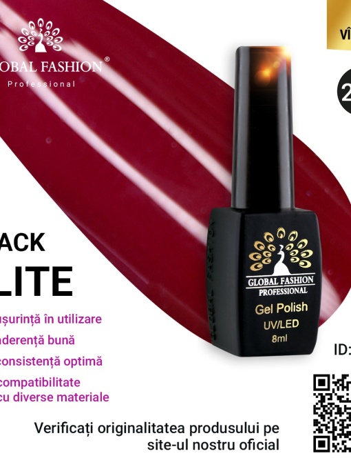 Oja semipermanenta BLACK ELITE, Global Fashion 8 ml, 217