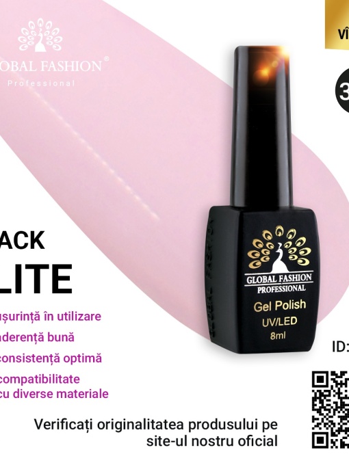 Oja semipermanenta Black Elite, Global Fashion 8 ml, 324