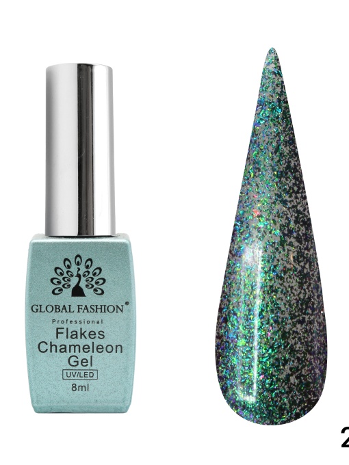 Oja semipermanenta Flakes Chameleon 8ml, 226
