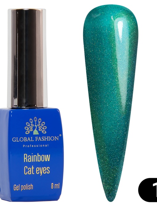 Oja semipermanenta Rainbow Laser Cat Eyes 8ml, 12