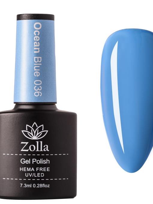 Oja Semipermanenta Zolla Hema Free Ocean Blue 036 - 7.3ml
