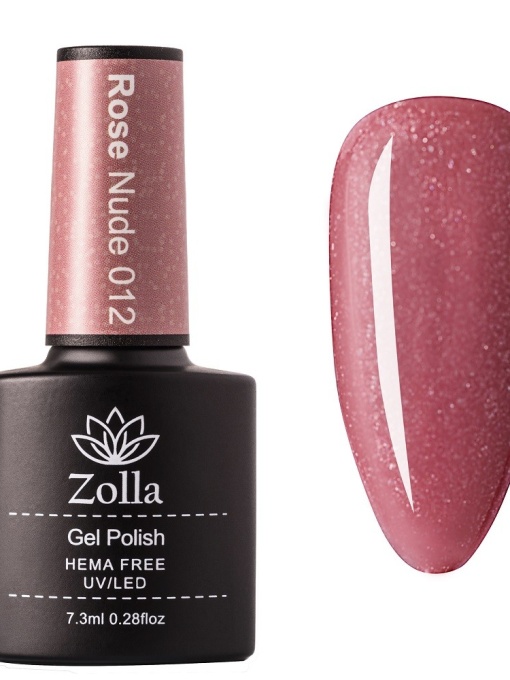 Oja Semipermanenta Zolla Hema Free Rose Nude 012 - 7.3ml