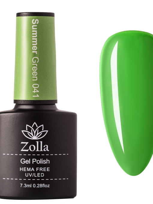 Oja Semipermanenta Zolla Hema Free Summer Green 041 - 7.3ml