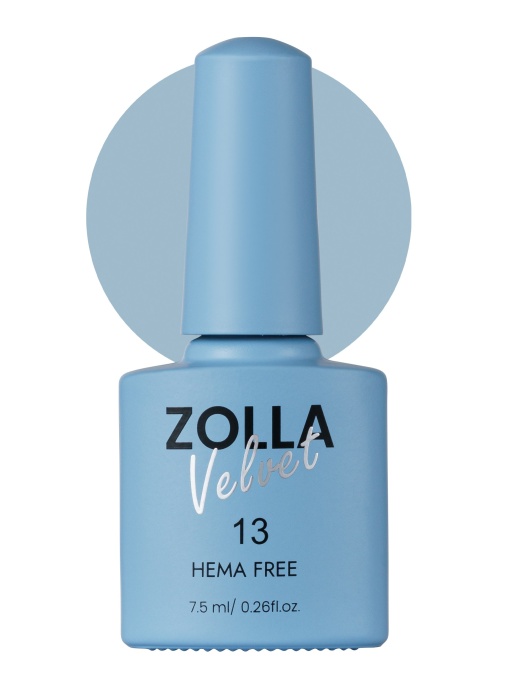 Oja semipermanenta Zolla Velvet Hema Free 13
