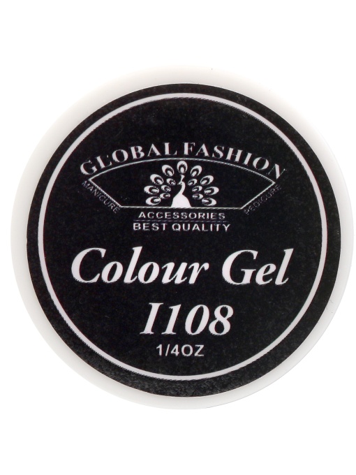 Gel color unghii, vopsea de arta, seria Royal Blue, Global Fashion, 5gr, I108
