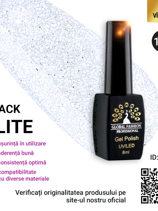 Oja semipermanenta BLACK ELITE, Global Fashion 8ml, 159