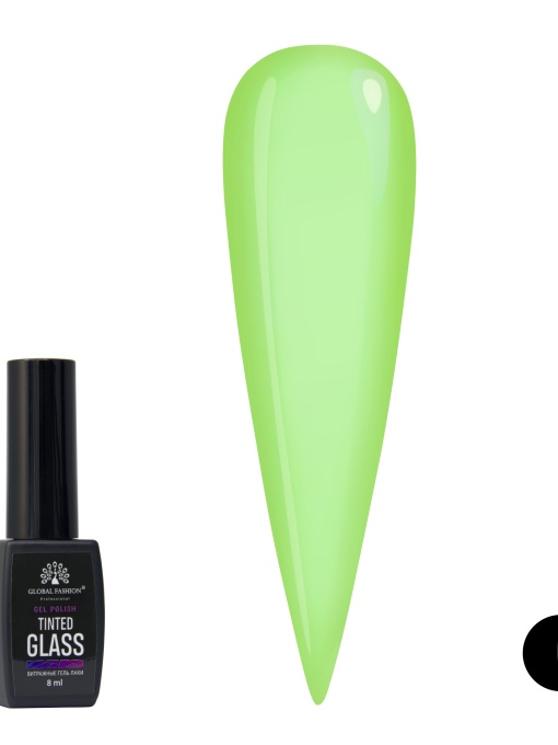 Ojă semipermanentă cu efect de vitraliu Global Fashion 8ml, Tinted Glass 09