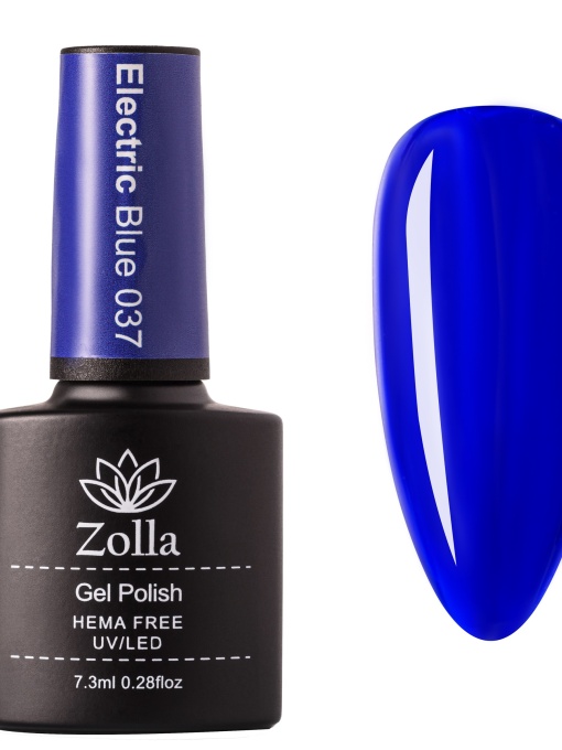 Oja Semipermanenta Zolla Hema Free Electric Blue 037 - 7.3ml