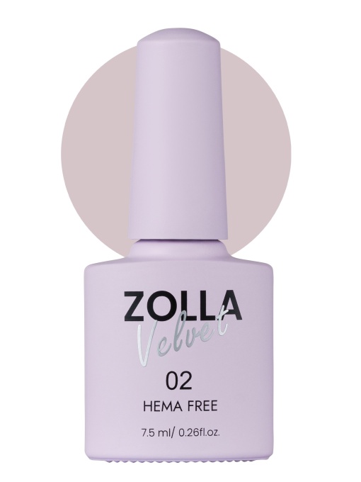 Oja semipermanenta Zolla Velvet Hema Free 02
