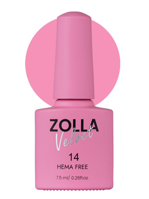 Oja semipermanenta Zolla Velvet Hema Free 14