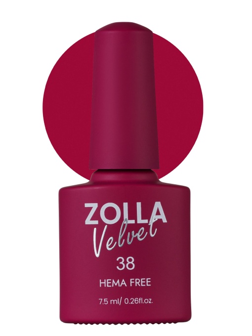 Oja semipermanenta Zolla Velvet Hema Free 38