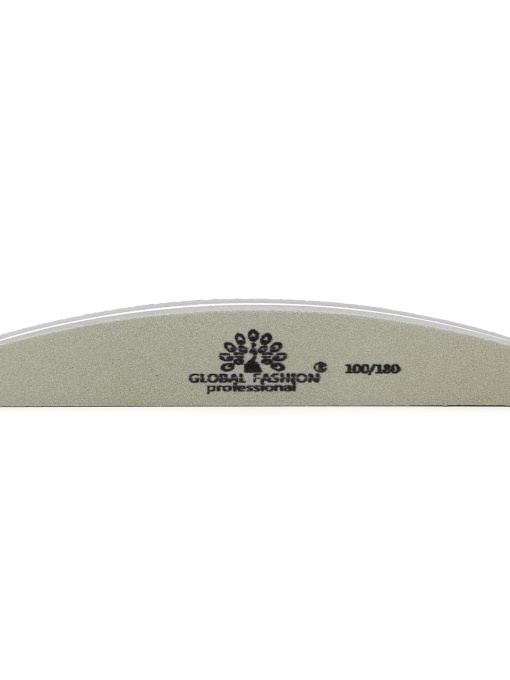 Pila buffer pentru unghii, granulatie 100/180, gri