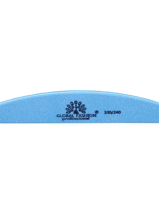 Pila buffer unghii, granulatie 100/240, culoare albastra