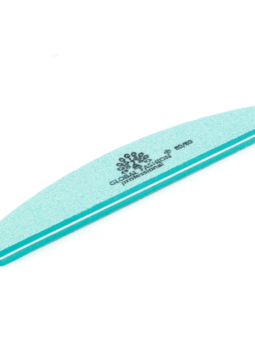 Pila buffer unghii, granulatie 80/80, culoare verde
