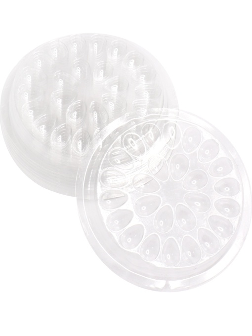 Set suport adeziv pentru extensii gene, 10 bucati, transparent