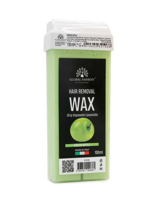 Ceară într-un cartuș, 100 ml, măr verde