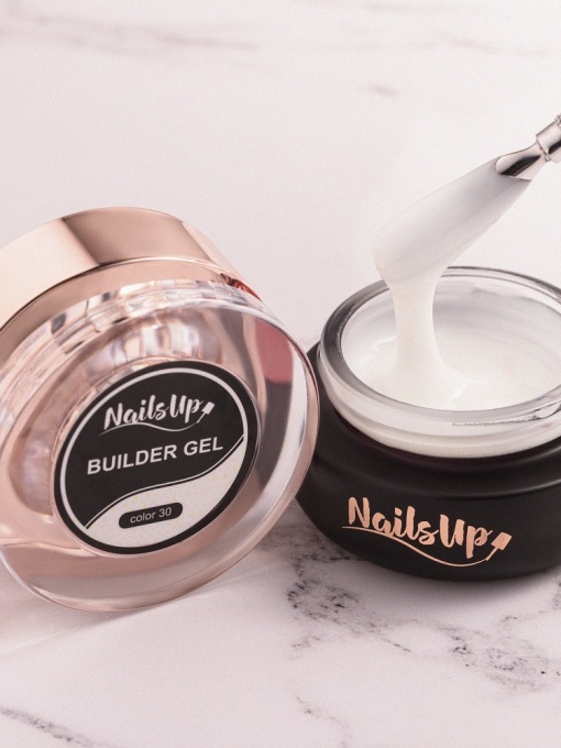 Gel Constructie Unghii Autonivelant Glitter NailsUp 50g - 30