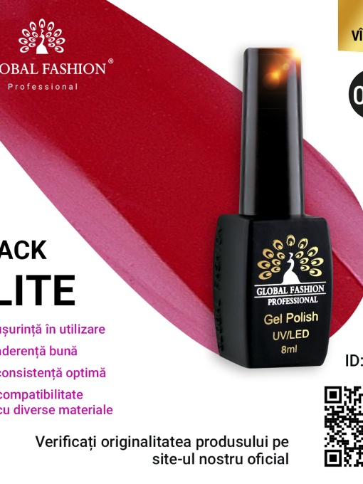 Oja semipermanenta Black Elite, Global Fashion 8 ml, 022