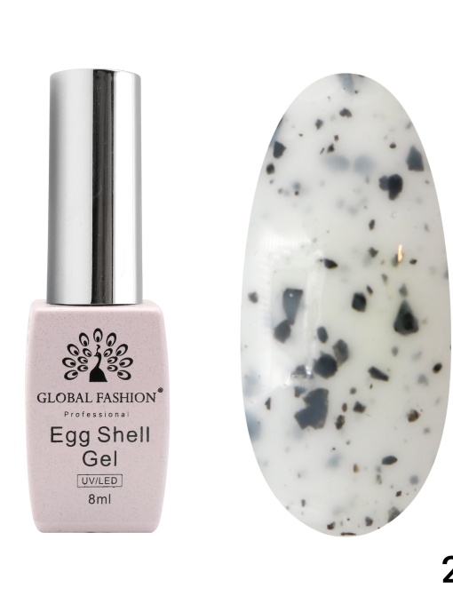 Oja semipermanenta Egg Shell 8ml, 207