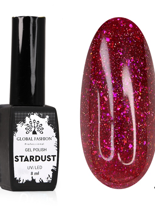 Oja semipermanenta Stardust, reflectorizant, Global Fashion 8ml, 11