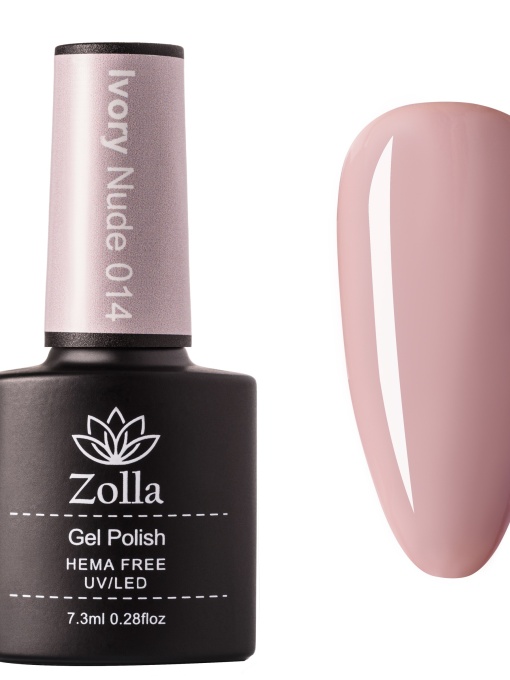 Oja Semipermanenta Zolla Hema Free Ivory Nude 014 - 7.3ml