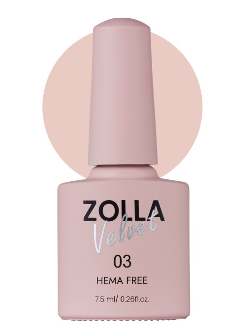 Oja semipermanenta Zolla Velvet Hema Free 03