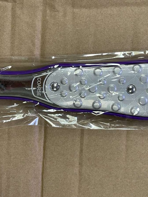 Piatră ponce laser pentru călcâie, violet