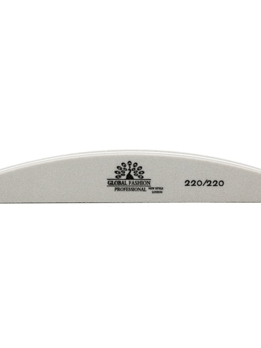 Pila buffer unghii, granulatie 220/220, gri