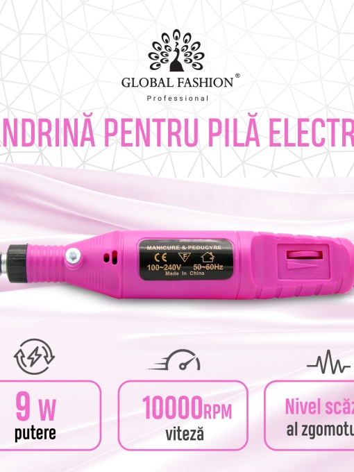 Pila electrica, 10000RPM,YB-26, Roz deschis