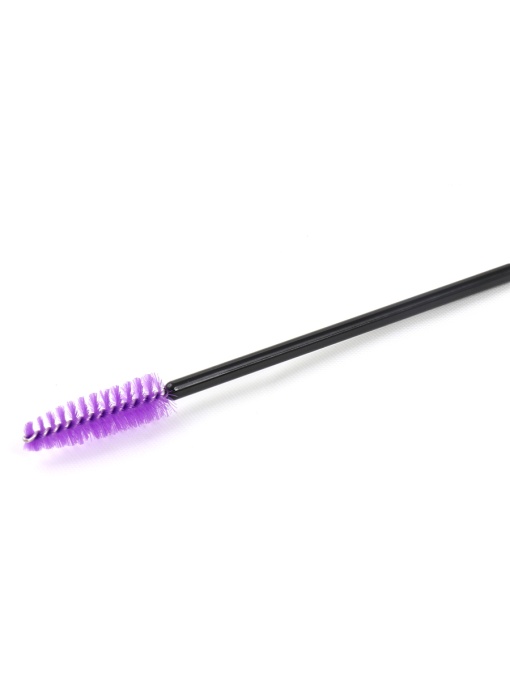 Set 100 bucati, periute extensii gene false, violet/negru