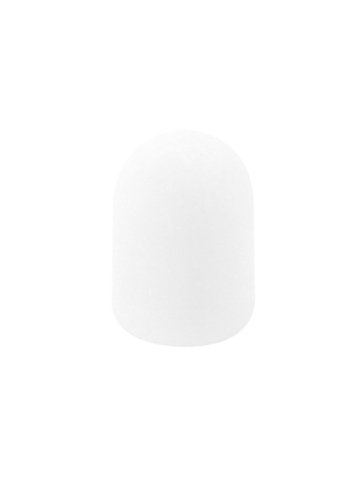 Smirghel freza electrica unghii, 1 bucata, 10*15mm, alb, granulatie 100