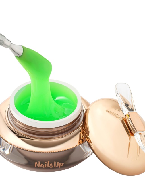 Builder gel NailsUp Summer Collection Euphoric Evergreen S04