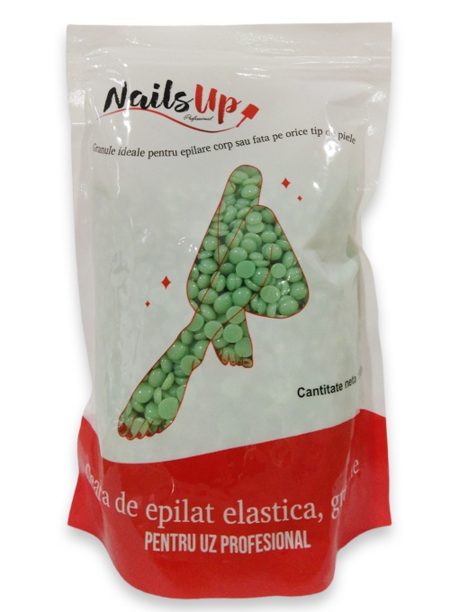 Ceara Epilat NailsUp, Elastica, Granule Tea Tree, Verde 500g