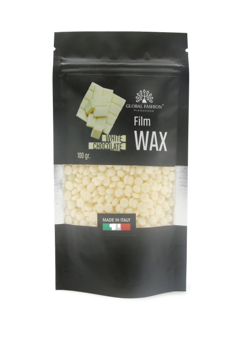 Ceară pentru Epilare Global Fashion, 100 gr, Ciocolată Albă