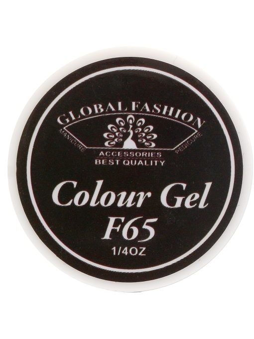 Gel color unghii, vopsea de arta, seria Rose Red, Global Fashion, 5gr, F65