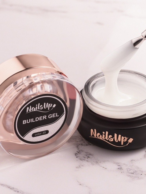 Gel Constructie Unghii Autonivelant Glitter NailsUp 30g - 35