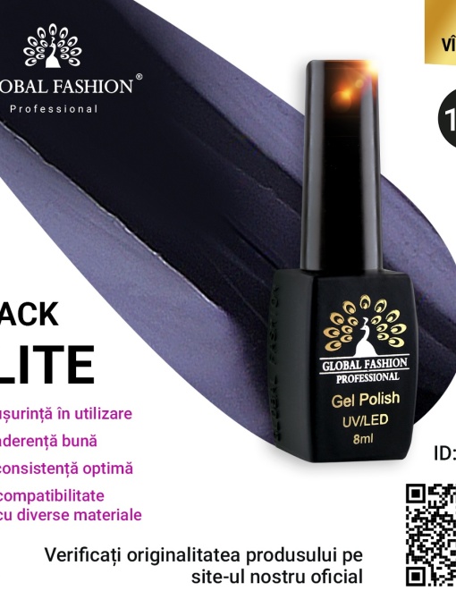 Oja semipermanenta BLACK ELITE, Global Fashion 8 ml, 173