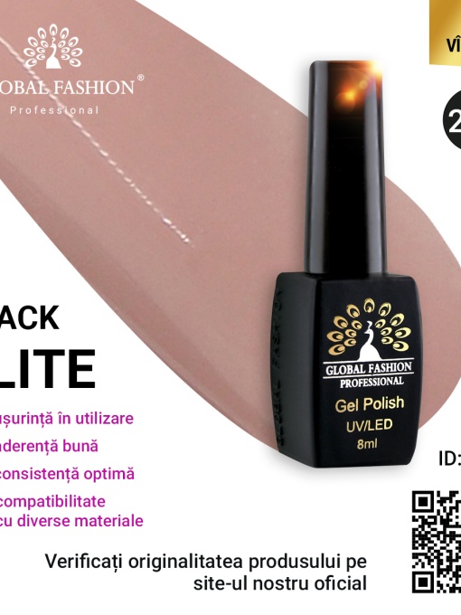 Oja semipermanenta Black Elite, Global Fashion 8 ml, 291