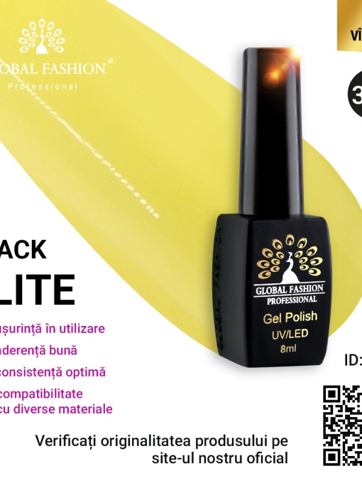 Oja semipermanenta BLACK ELITE, Global Fashion 8 ml, 363