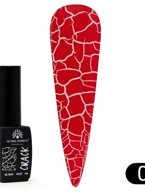 Oja semipermanenta CRACK, Global Fashion 8ml, 06