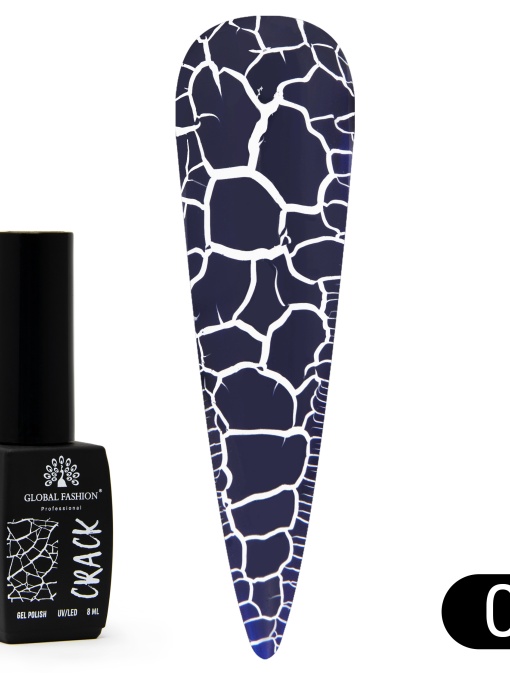 Oja semipermanenta CRACK, Global Fashion 8ml, 09