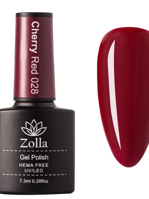 Oja Semipermanenta Zolla Hema Free Cherry Red 028 - 7.3ml