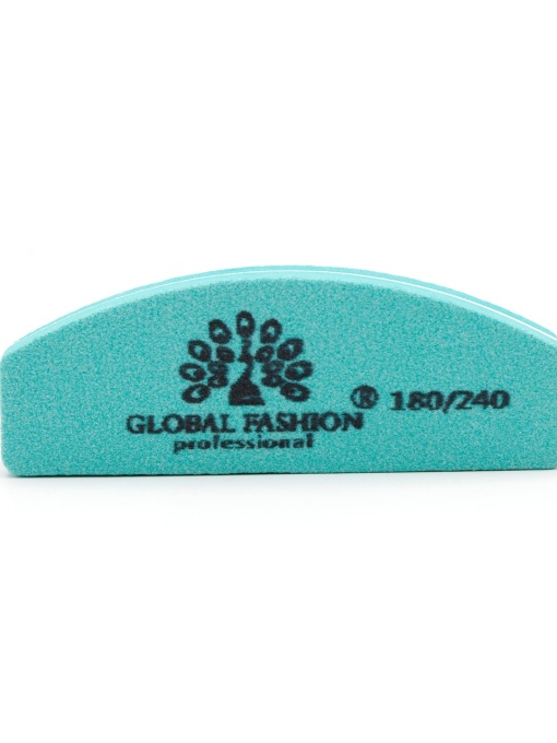 Buffer pentru unghii, mini, granulatie 180/240, verde