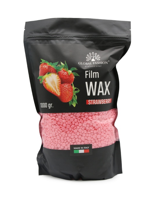 Ceară pentru Epilare Global Fashion, 1000 gr, Strawberry