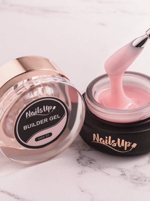 Gel Constructie Unghii Autonivelant Glitter NailsUp 50g - 31